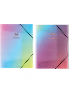 Teczka na gumkę A4 glitter rainbow mix 88304