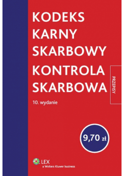 Kodeks karny skarbowy : Kontrola skarbowa
