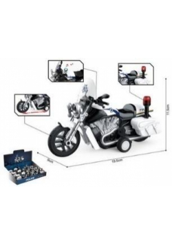 Motocykl 1:20 światło dźwięk mix