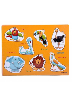 Puzzle drewniane Zwierzęta