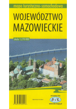Województwo mazowieckie 1:270 000