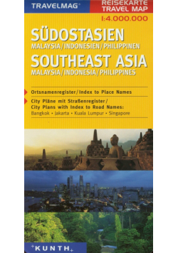 Travelmag Southeast Asia 1:4000000