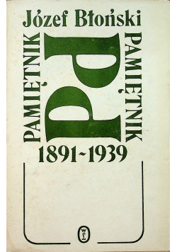 Pamiętnik 1891  1939
