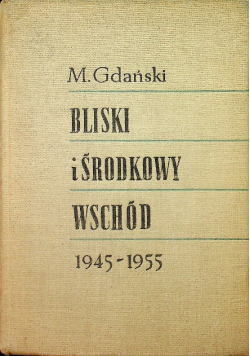 Bliski i środkowy wschód