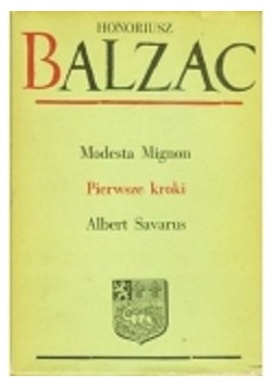 Modest Mignon Pierwsze kroki Albert Savarus