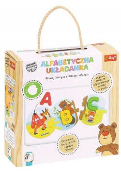 Zabawka drewniana - Alfabetyczna Układanka TREFL