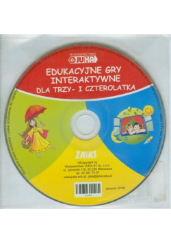 Edukacyjne gry interaktywne dla trzy- i czterolatka