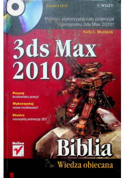 3ds Max 2010 Biblia plus płyta CD