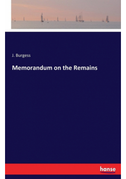 Memorandum on the Remains