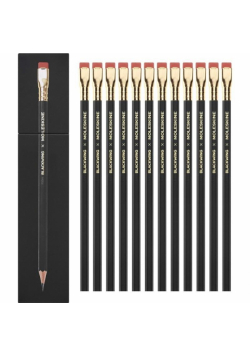 Zestaw 12 twardych ołówków Blackwing x Moleskine