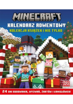 Minecraft. Kalendarz adwentowy. Kolekcja książek..
