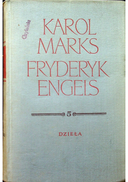 Marks i Engels dzieła tom 5 Marzec Listopad 1848