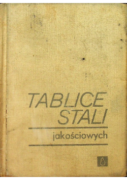 Tablice stali jakościowych