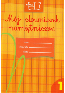 Mój słowniczek-pamiętniczek 1