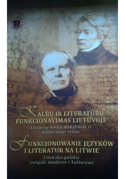 Funkcjonowanie języków i literatur na Litwie