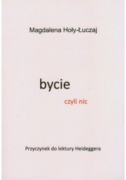 Bycie czyli nic