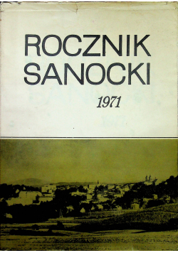 Rocznik Sanocki 1971