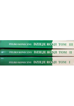 Dzieje Rosji Tom 1 do 3