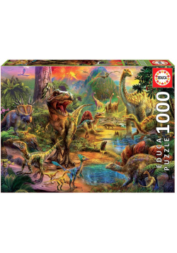 Puzzle 1000 Kraina dinozaurów G3
