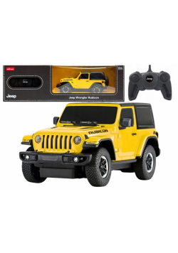 Jeep Wrangler JL Rubicon RC 1:24 żółty