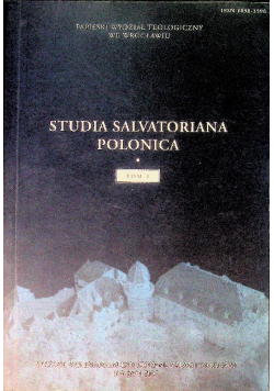 Studia salvatoriana polonica Tom 1