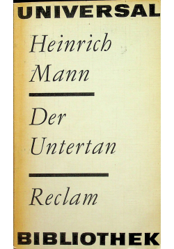 Der Untertan