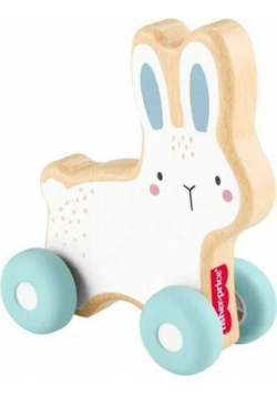 Fisher Price Królik drewniany do ciągnięcia