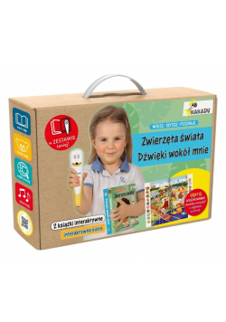 Pakiet z piórem KAKADU. Widzę, słyszę poznaję. Dźwięki wokół mnie / Widzę, słyszę poznaję. Zwierzęta świata. Kakadu
