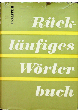 Ruck laufiges Worterbuch der deutschen Gegenwarts sprache