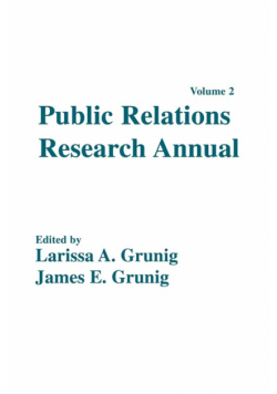Public Relations Research Annual