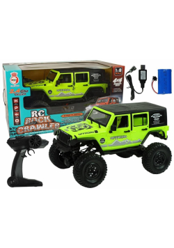 Terenówka 4x4 Rock Crawler 2.4 GHz zielona