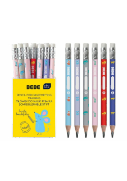 Ołówek jumbo do nauki pisania BEBE Kids (36szt)