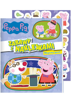 Peppa Pig. Zabawy z naklejkami. Magiczny spacer