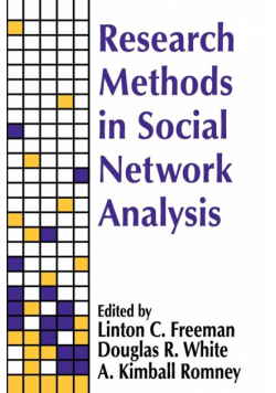Research Methods in Social Network Analysis