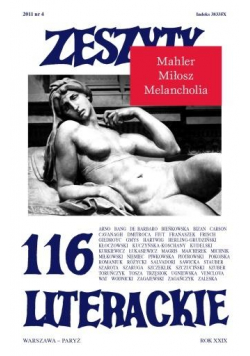 Zeszyty literackie 116 4/2011