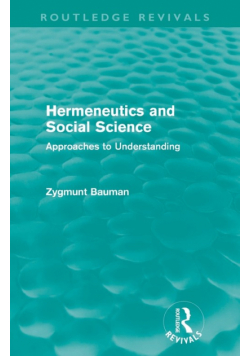 Hermeneutics and Social Science (Routledge Revivals)