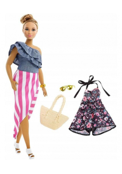 Barbie Fashionistas. Lalka z ubrankami 3