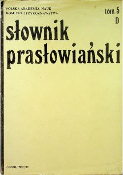 Słownik prasłowiański tom 5