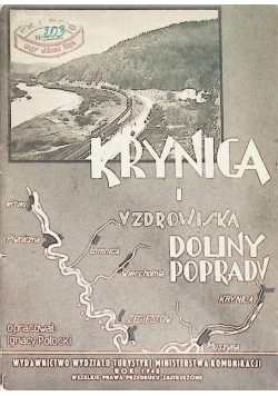 Krynica i uzdrowiska Doliny Popradu 1948 r.