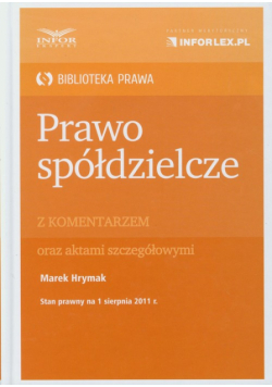 Prawo spółdzielcze z komentarzem