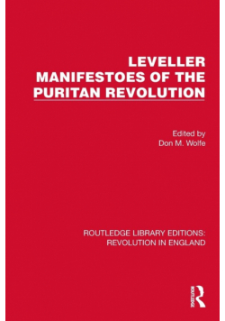 Leveller Manifestoes of the Puritan Revolution