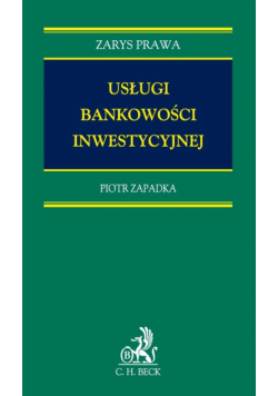 Usługa bankowości inwestycyjnej