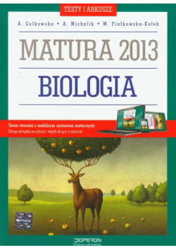 Biologia Testy i arkusze Matura 2013