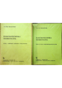 Elektrotechnika teoretyczna Tom I i II