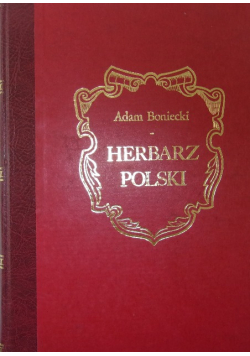 Herbarz Polski, Tom III reprint z 1900 r.