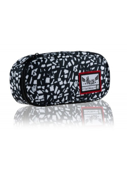 Saszetka - piórnik Black Terrazzo Hash 3