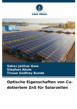Optische Eigenschaften von Cu-dotiertem ZnS für Solarzellen