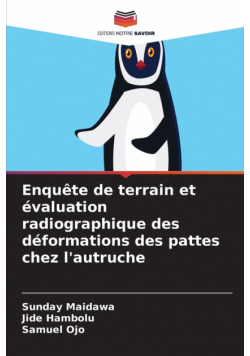 Enquête de terrain et évaluation radiographique des déformations des pattes chez l'autruche
