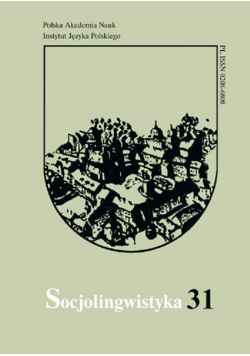 Socjolingwistyka 31