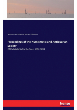 Proceedings of the Numismatic and Antiquarian Society